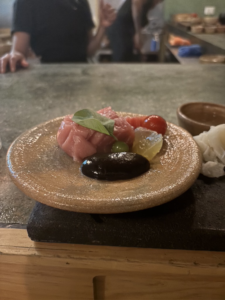 Oaxaca tasting menu course